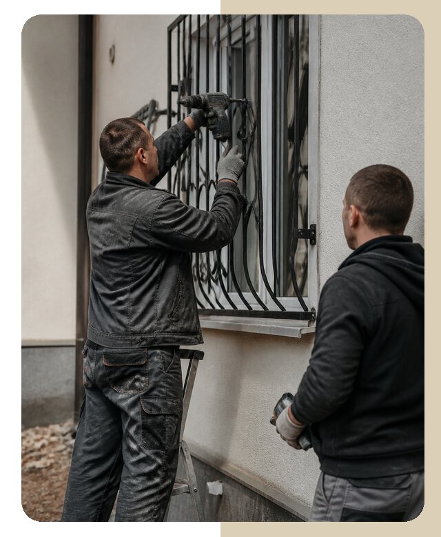 Установка наружных решеток в Алапаевске от 5245 р. | Дверной